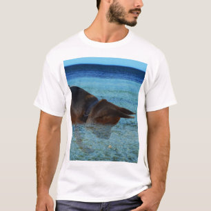 Camiseta Alsacia Viendo Un Cangrejo Bajo El Agua,