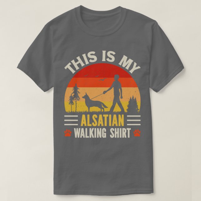 Camiseta Alsacia Walking (Diseño del anverso)