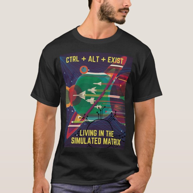 Camiseta Alt de control existente en la matriz simulada (Anverso)