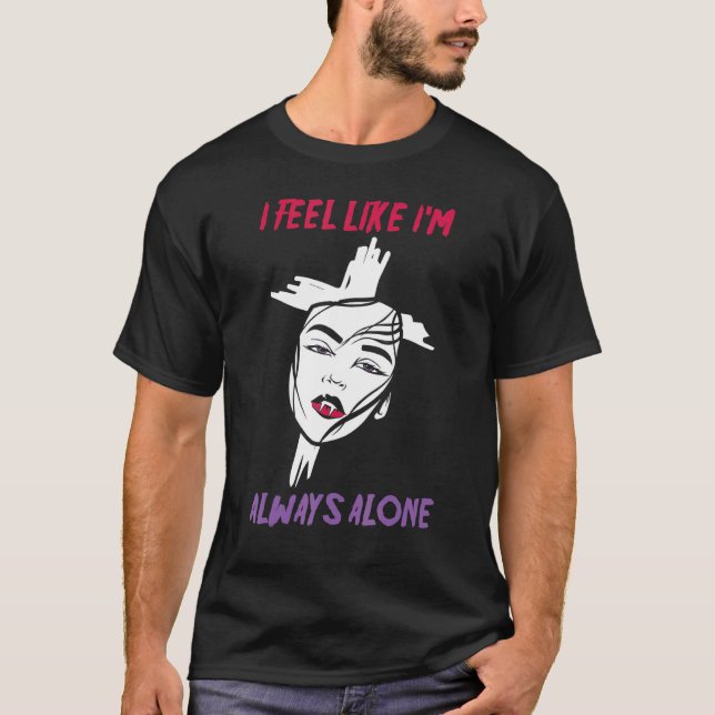 Camiseta Alt Estética Que Siento Como Si Siempre Fuera Vamp (Anverso)