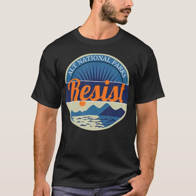 Camiseta Alt National Parks Resist Support Tee Shirt (Anverso)