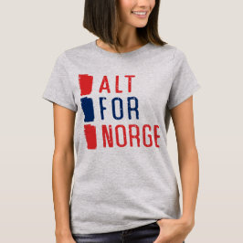 Camiseta Alt Para Norge Noruega Motto