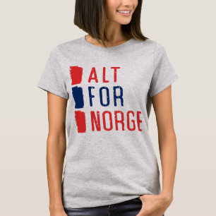 Camiseta Alt Para Norge Noruega Motto