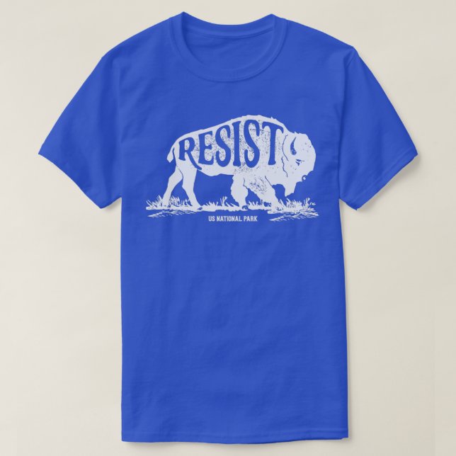 Camiseta ALT Servicio del Parque Nacional de EE.UU. resiste (Diseño del anverso)
