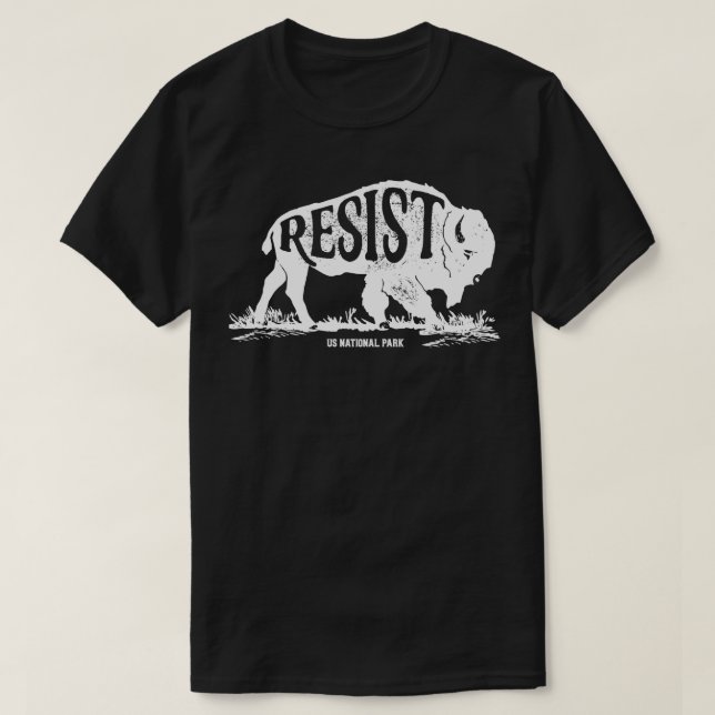 Camiseta ALT Servicio del Parque Nacional de EE.UU. Resisti (Diseño del anverso)