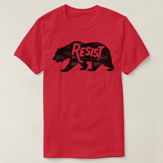 Camiseta ALT Servicio del Parque Nacional de EE.UU. Resisti (Diseño del anverso)
