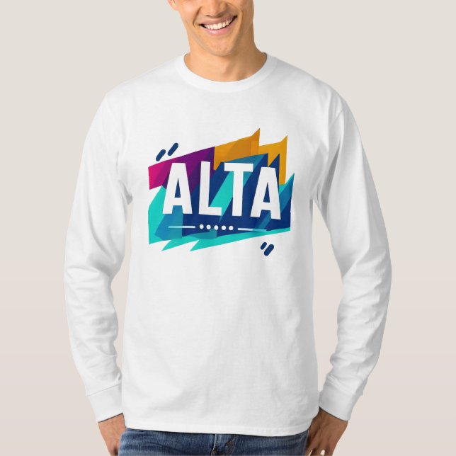 Camiseta Alta (Anverso)