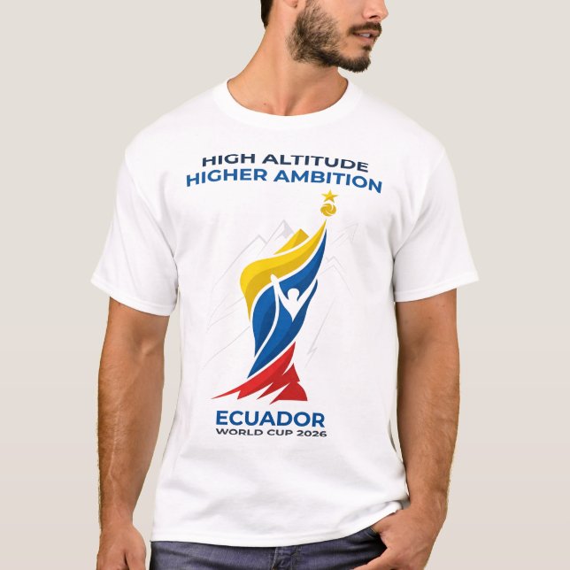 Camiseta Alta Altitud Mayor Ambición (Anverso)