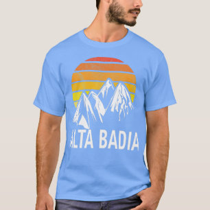 Camiseta Alta Badia Dolomitas Estación de esquí de Italia S