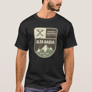 Camiseta Alta Badia Dolomitas Italia Vintage