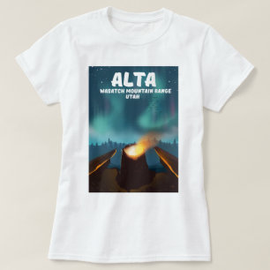 Camiseta Alta Cordillera de Wasatch Utah