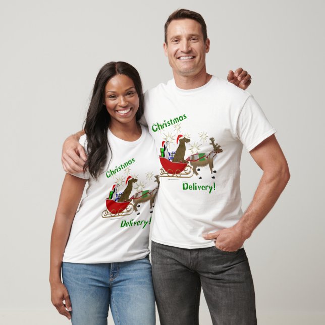 Camiseta alta de los navidades (Unisexo)