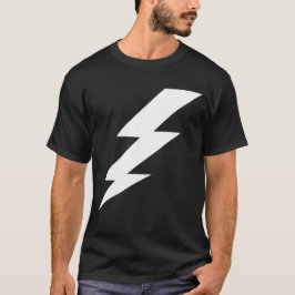 Camiseta alta en blanco y negro