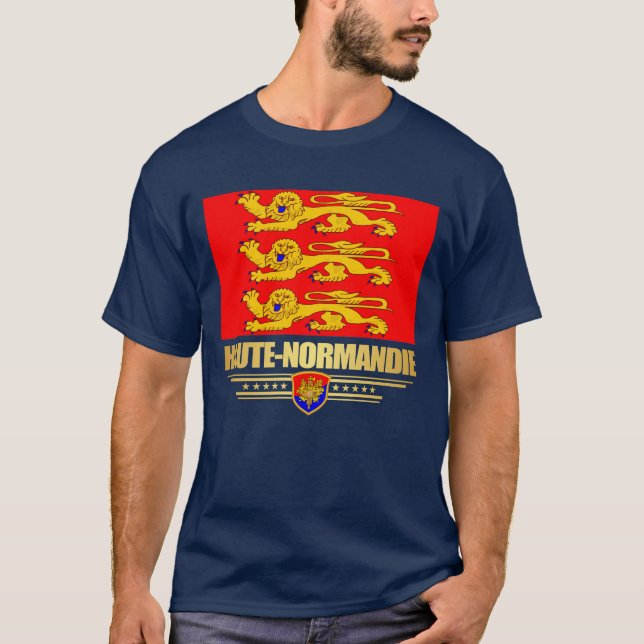 Camiseta Alta Normandía (Alta Normandía) (Anverso)