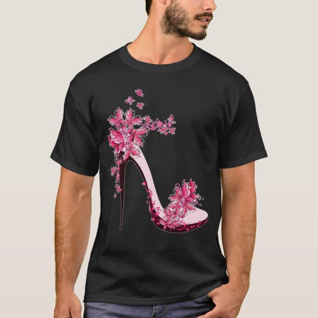 Camiseta Alta tacones: ropa de princesa (Anverso)