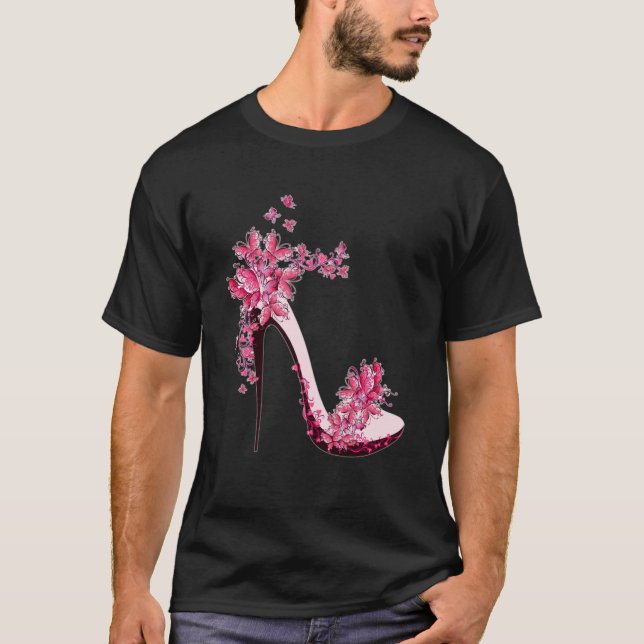 Camiseta Alta tacones: ropa de princesa (Anverso)