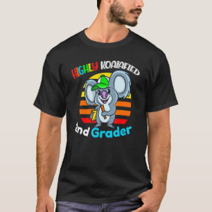 Camiseta Altamente Koalafied 2º Grader De Vuelta Al Colegio