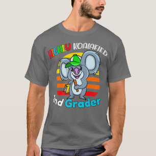 Camiseta Altamente Koalafied 2º Grader De Vuelta Al Colegio