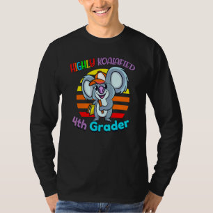 Camiseta Altamente Koalificado Estudiante de 4to Grado Regr