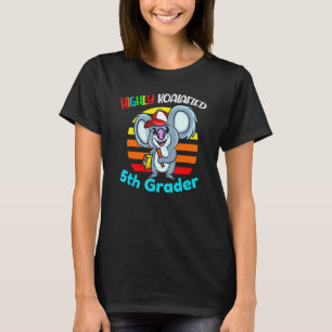 Camiseta Altamente Koalificado Estudiante de 5to Grado Regr