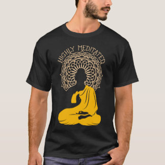 Camiseta Altamente meditado| Yin Yang Buddha Gift T Shirt