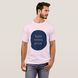 Camiseta altamente sensible de la persona