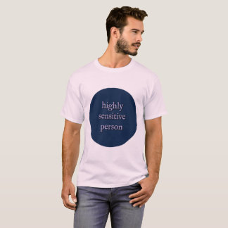 Camiseta altamente sensible de la persona