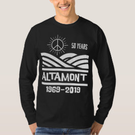 Camiseta Altamont Speedway 1969-2019 50th Anniversary