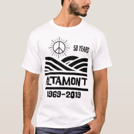 Camiseta Altamont Speedway 1969-2019 50th Anniversary 