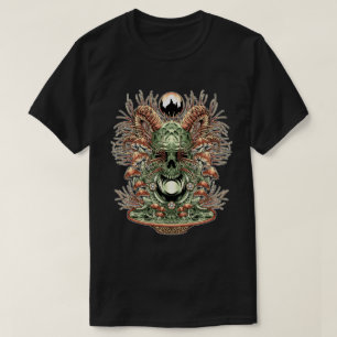 Camiseta Altar del cráneo psicodélico