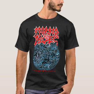 Camiseta altares de ángeles morbosos de la escuela antigua 