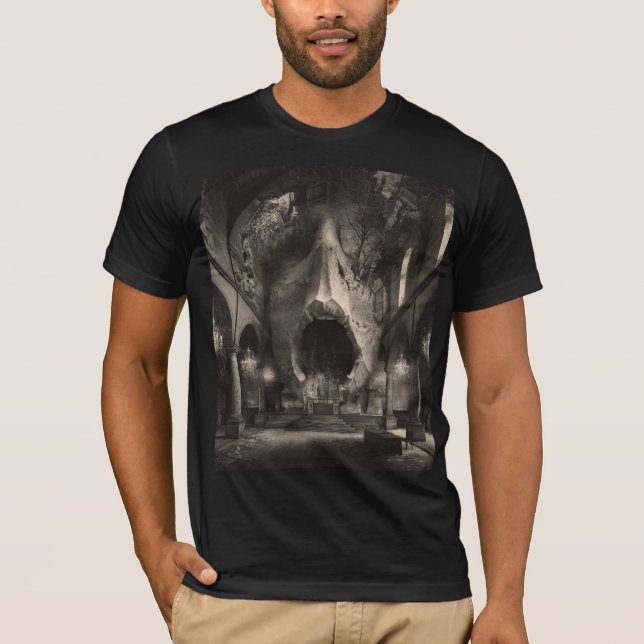 Camiseta Altares del Corazón — Bella Artes gótico (Anverso)
