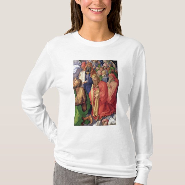 Camiseta Altarpiece de Landauer: Rey David, 1511 (Anverso)
