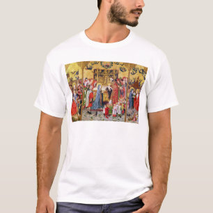 Camiseta Altarpiece de las siete alegrías de la Virgen