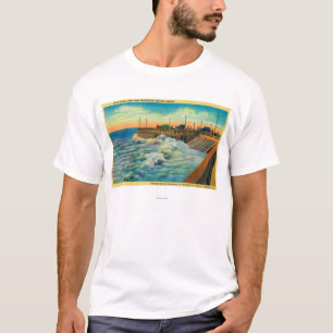 Camiseta Altas mareas en PromenadeSeaside, O