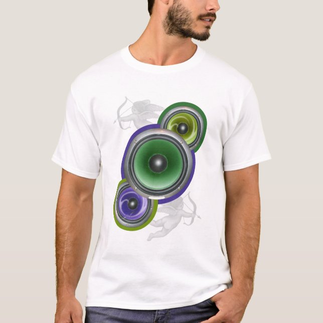 Camiseta Altavoces divinos (Anverso)