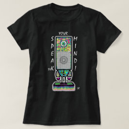 Camiseta Altavoz Cíclope Divertido Habla Tu Mente Chiste
