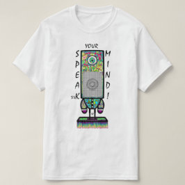 Camiseta Altavoz Cíclope Divertido Pun Pun Del Habla