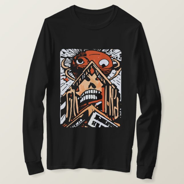 Camiseta Altavoz de esquina (Anverso del diseño)