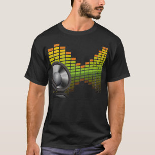 Camiseta Altavoz del equalizador