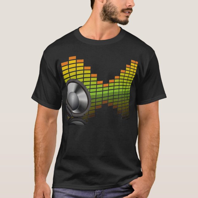 Camiseta Altavoz del equalizador (Anverso)