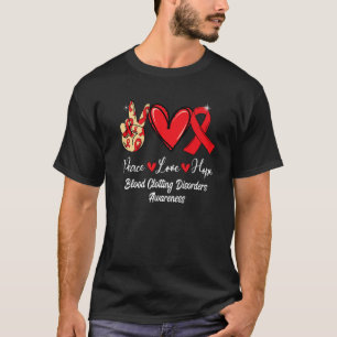 Camiseta Alteración del cierre de sangre Conciencia Paz Esp