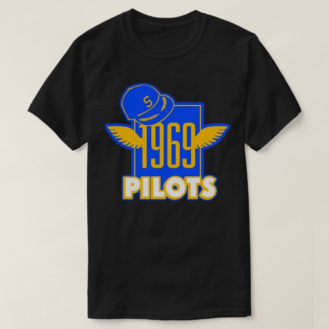Camiseta Alternativa de pilotos de Seattle  (Diseño del anverso)