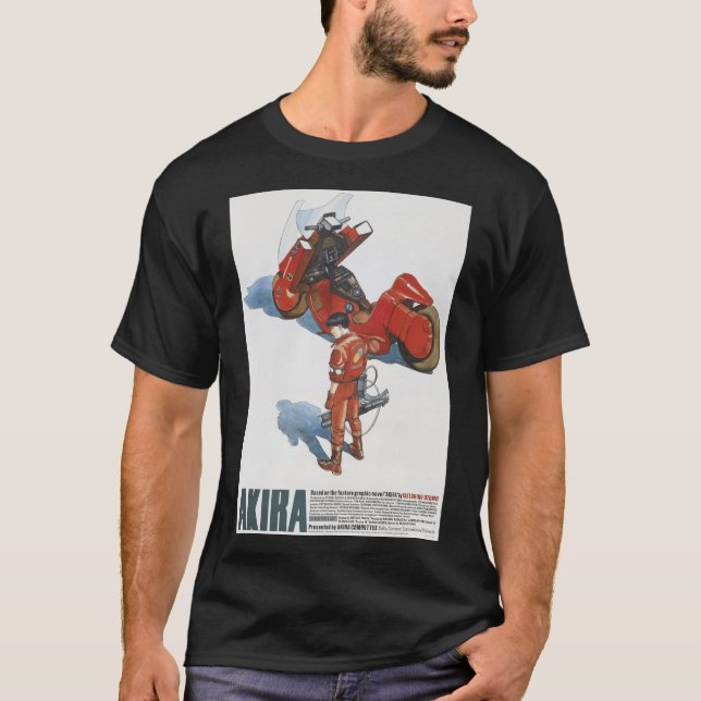 Camiseta Alternativa de Poster de películas de Akira (Anverso)