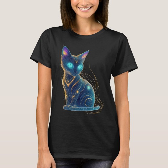 Camiseta Alteza felina galáctica (Anverso)