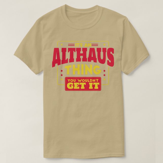 Camiseta Althaus (Diseño del anverso)