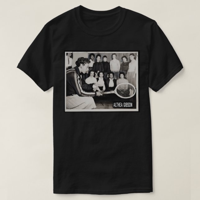 Camiseta Althea Gibson 1957 (Diseño del anverso)