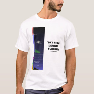 Camiseta "Altísimo" definido más lejos (la atmósfera de