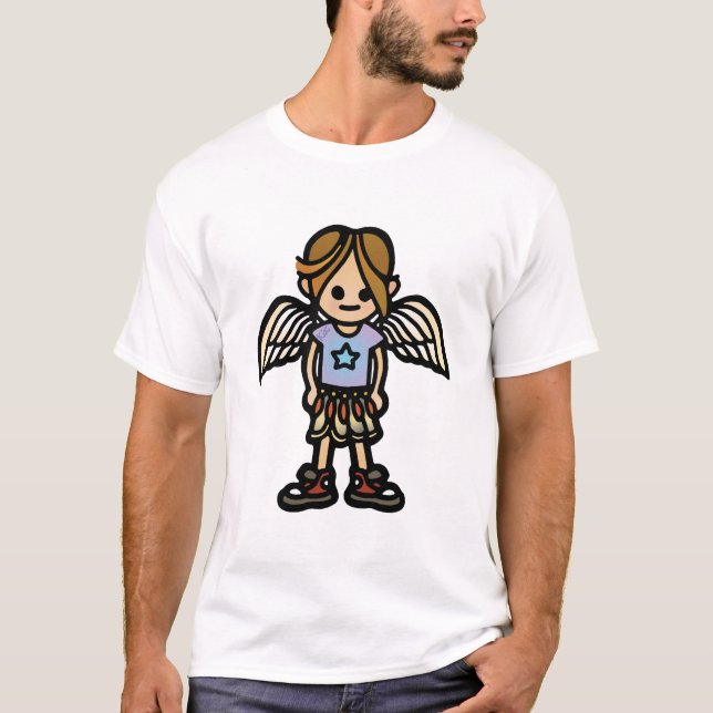 Camiseta altitud del ángel (Anverso)