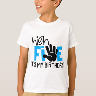 Camiseta Alto 5 Es Mi Fiesta de Cumpleaños 5